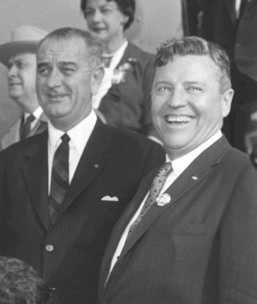 Image courtesy of the Lyndon Baines Johnson Library and Museum, Audio/Video Archives Collection…