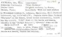 Image courtesy of the Lyndon Baines Johnson Library and Museum, Museum Collections, White House…