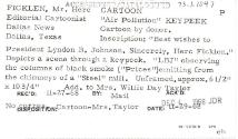 Image courtesy of the Lyndon Baines Johnson Library and Museum, Museum Collections, White House…
