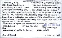 Image courtesy of the Lyndon Baines Johnson Library and Museum, Museum Collections, White House…